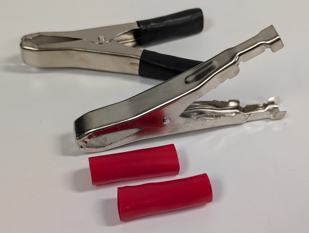 30 AMP BATTERY CLIPS 4" OVERALL LENGTH (2 PACK)