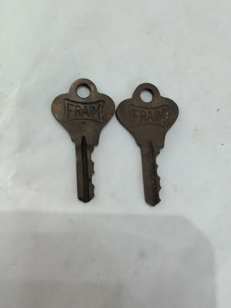 Vintage Frain Keys
