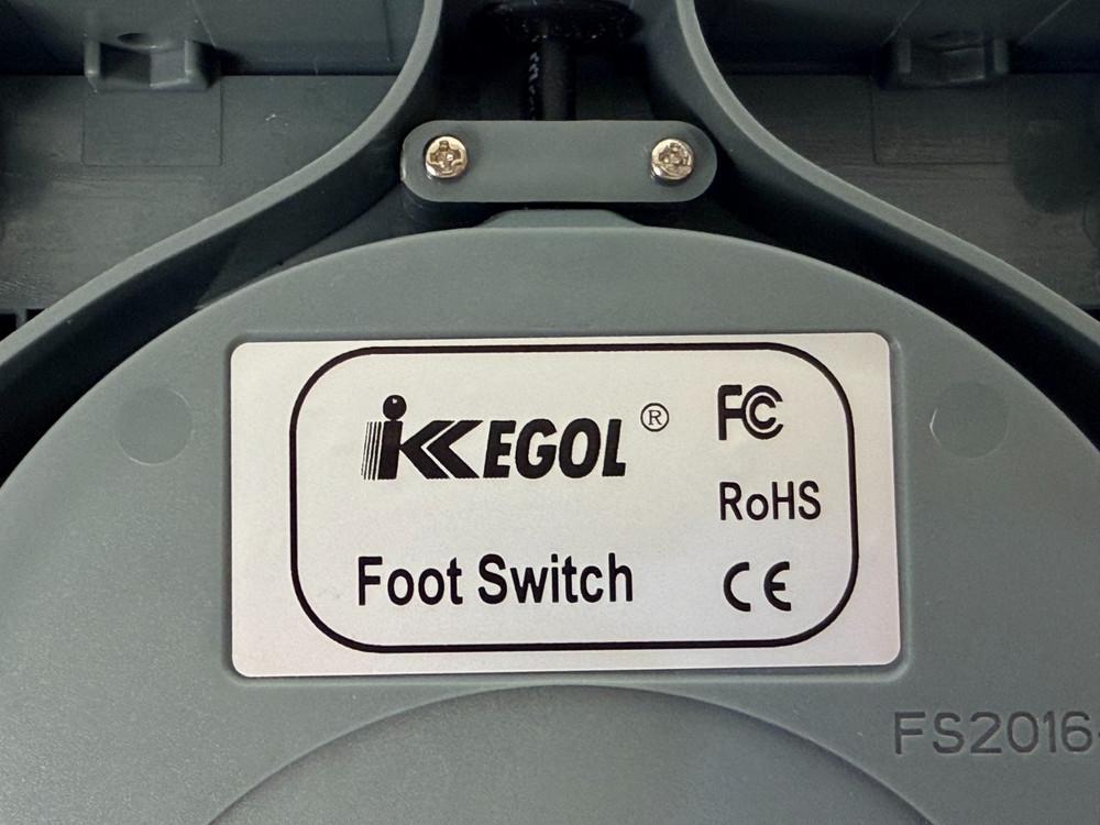 iKKEGOL USB Single Foot Switch Control One Key Customized Computer Keyboard Acti