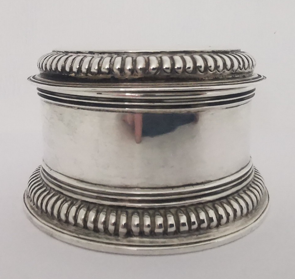 Large Georgian Solid Silver Tobacco Box - Dublin 1806.