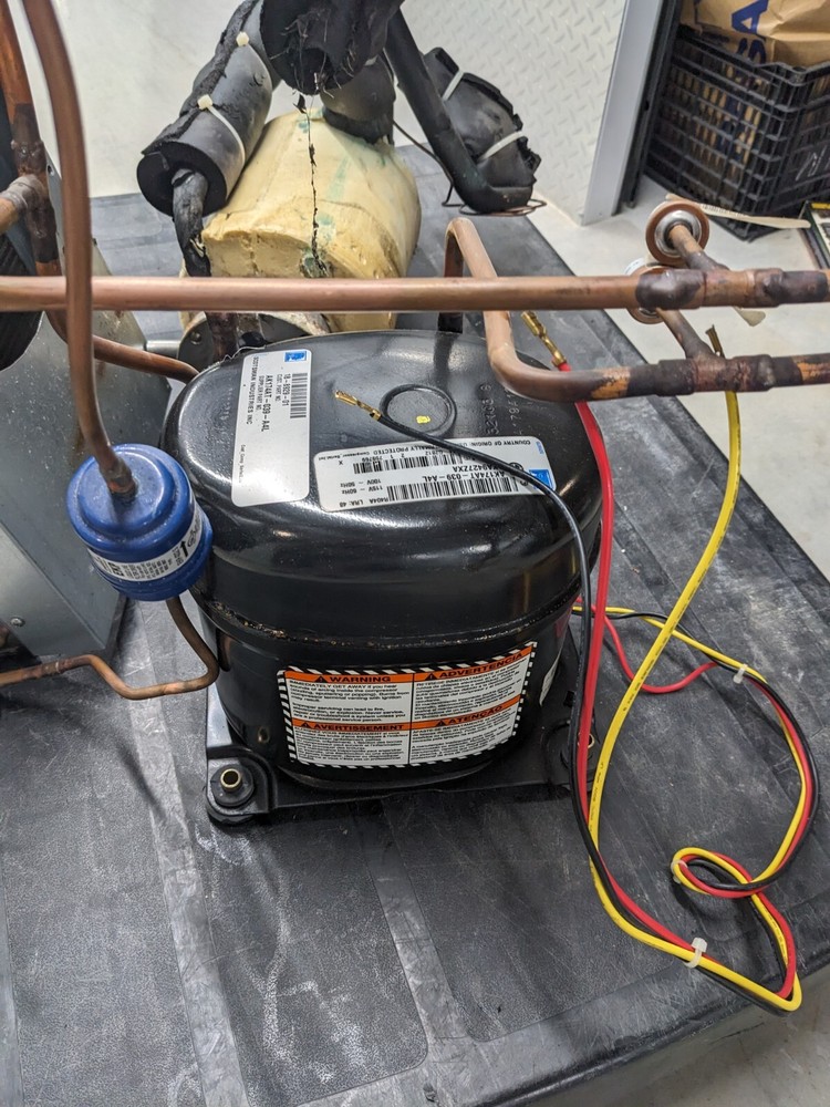 AS-IS Scotsman Motor/Compressor/Condenser Pulled From Scotsman B530P Ice Maker