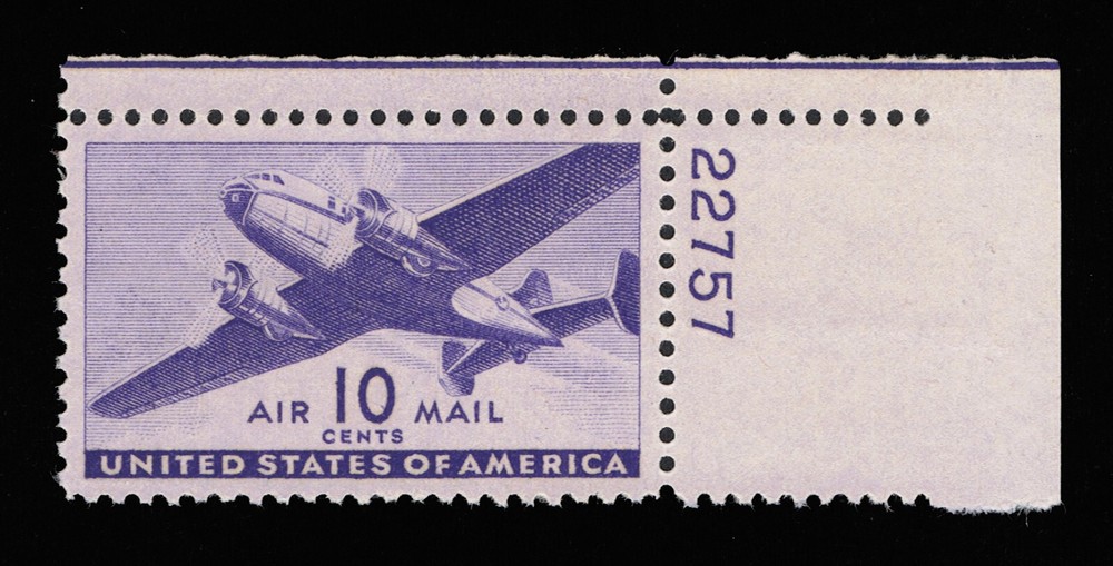 EXCEPTIONAL GENUINE SCOTT #C27 MINT PRISTINE OG NH PSE CERT GRADED XF-SUPERB-95