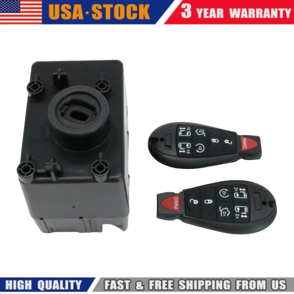 For 2009-15 Dodge Ram 1500 2500 3500 Module Wireless Ignition Node w/Keys US