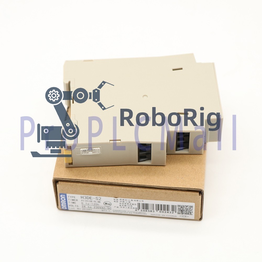 New In Box OMRON H3DE-S2 Time Relay Timer~