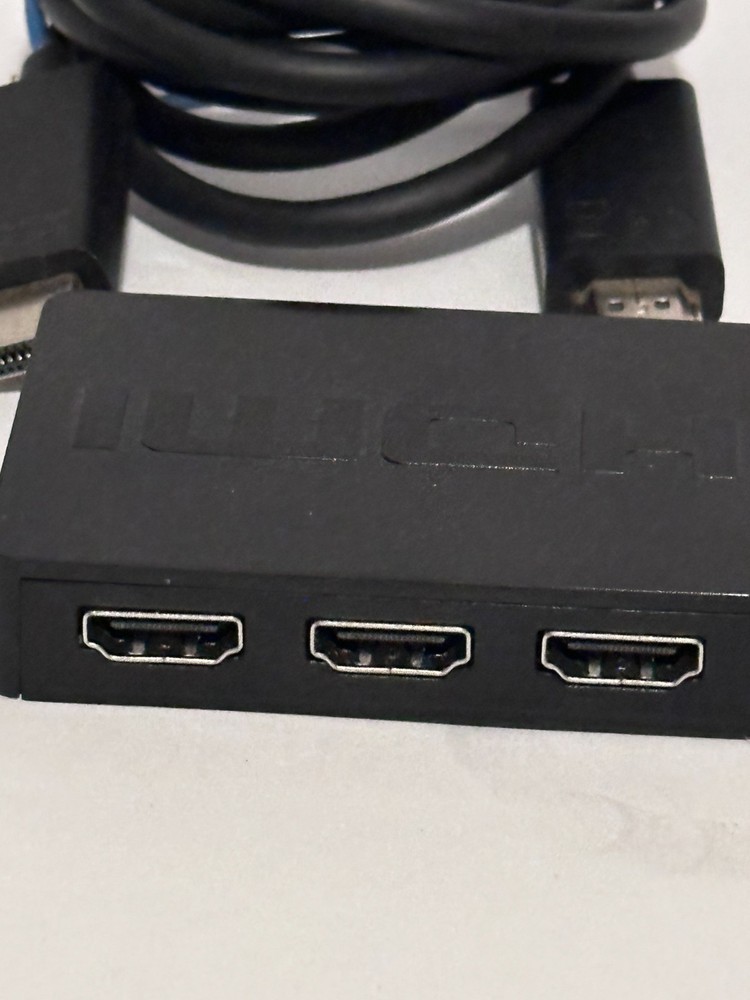 HDMI splitter switch with HDMI cable & 3 port amplifier selector remote control