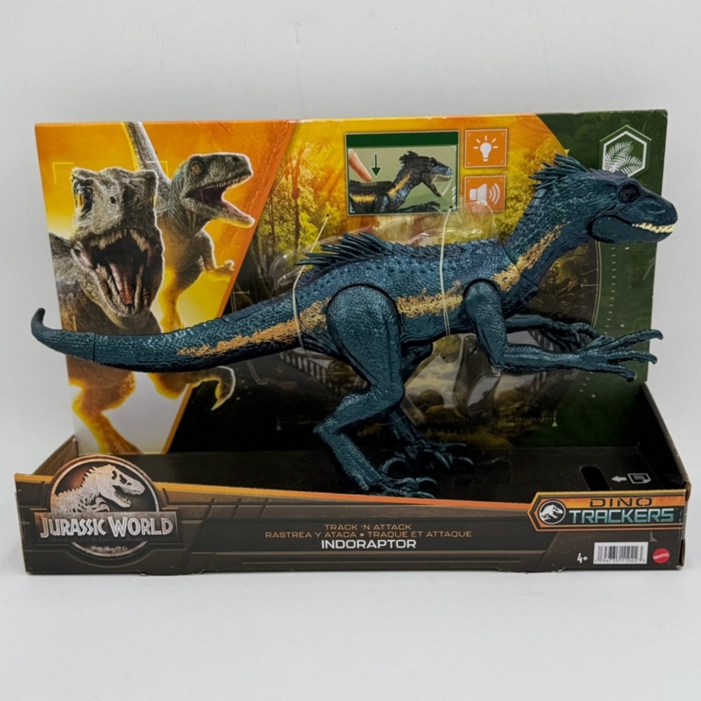 Jurassic World Dinosaur Figure Indoraptor Track N Attack