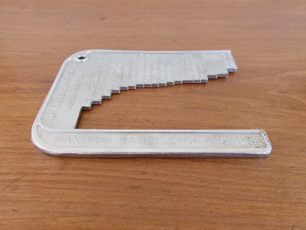 McKillen & Heyer Maximum Case Length Gauge Reloading Tool