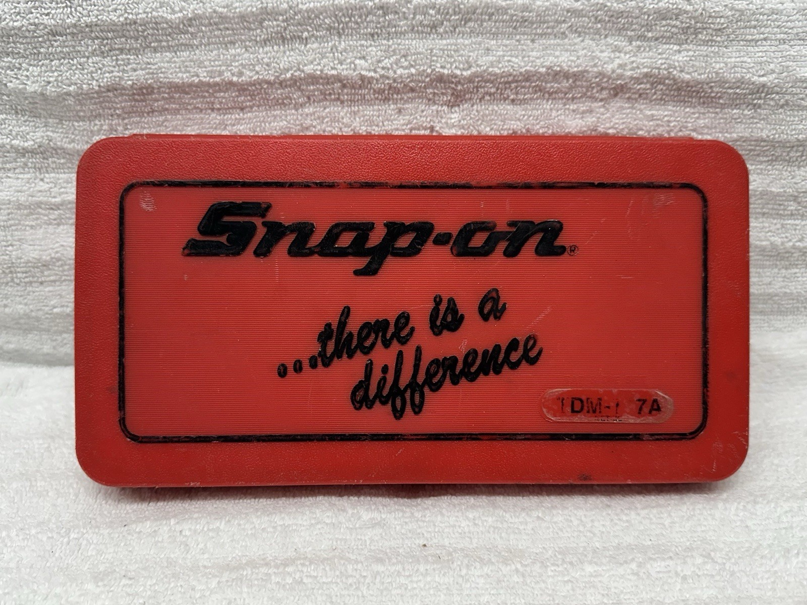 Snap On TDM-117A METRIC Tap & Die Set ****READ****
