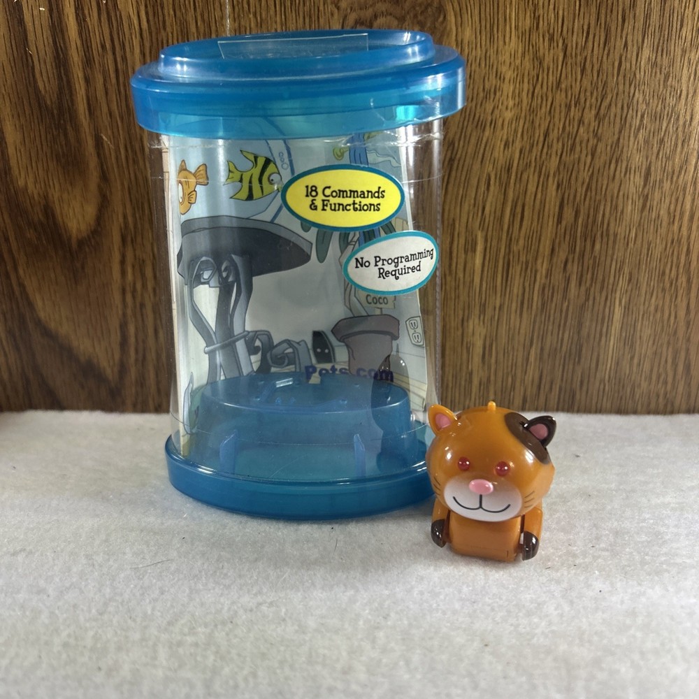 2002 Tomy CO Micro Pets Calico Cat. WORKS.