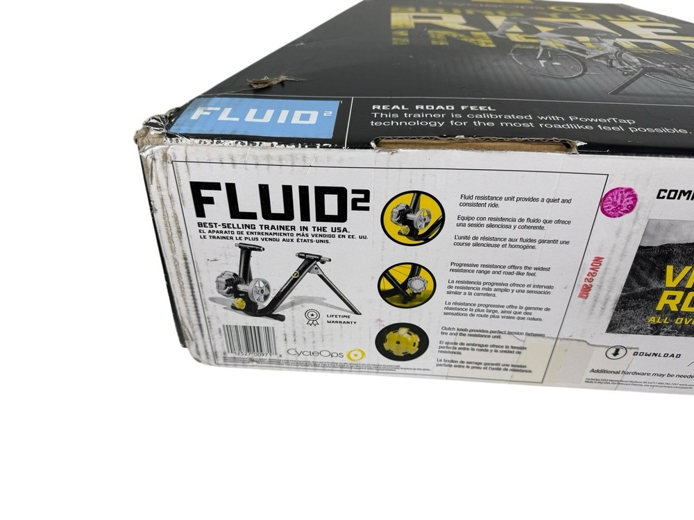 CycleOps Fluid2 Indoor Trainer New