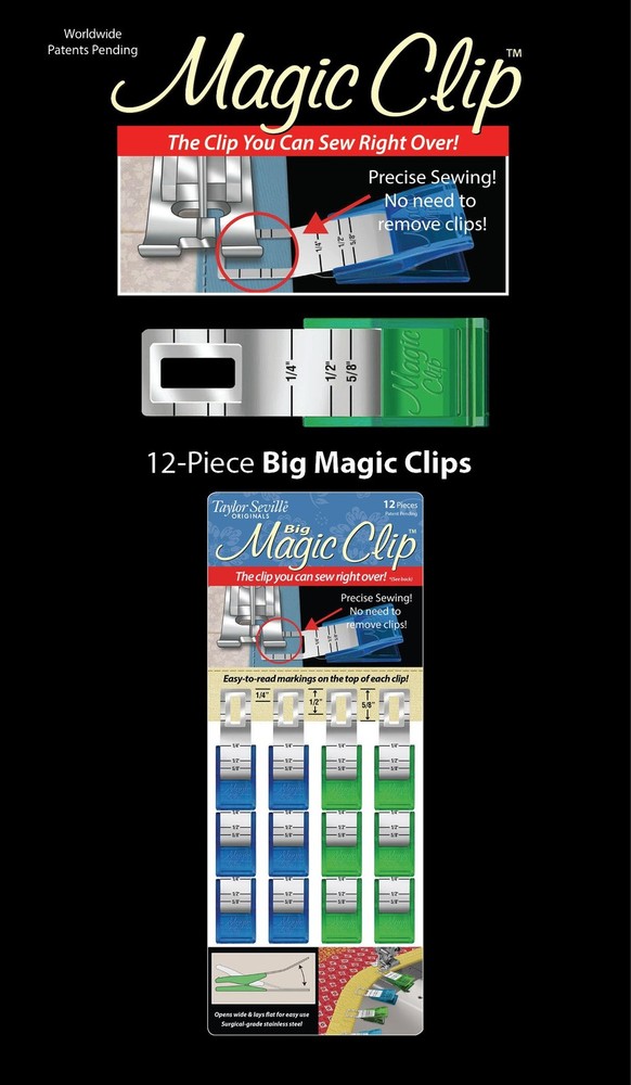 GHI 16022 Magic Clips 12pc-Big