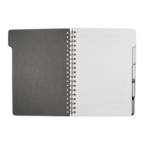 Studio Large Tab Notebook,Flexible Paperback Cover, 5 Naturalist Notes