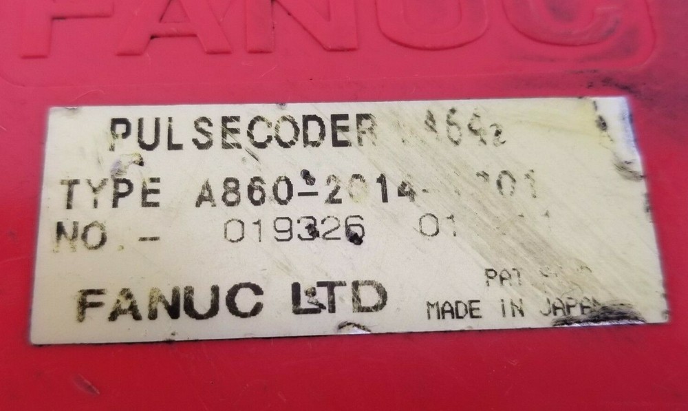 Fanuc, A860-2014-T301 Pulsecoder Alpha A64ia Encoder, Pulse Analyzer, CNC