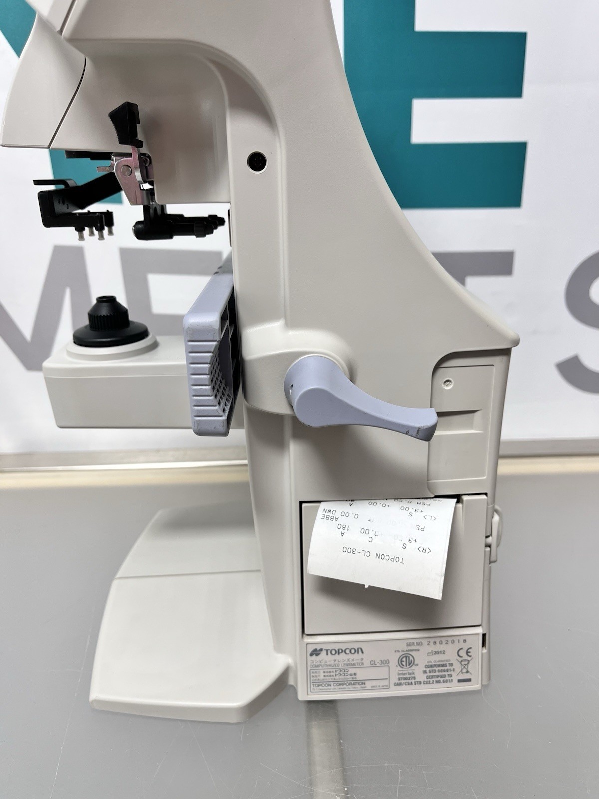 Topcon CL-300 Computerized Lensmeter/Lensometer w/ Built-in Printer