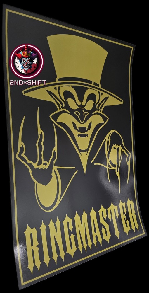 Icp Ringmaster Poster Black NEW Juggalo Gotj