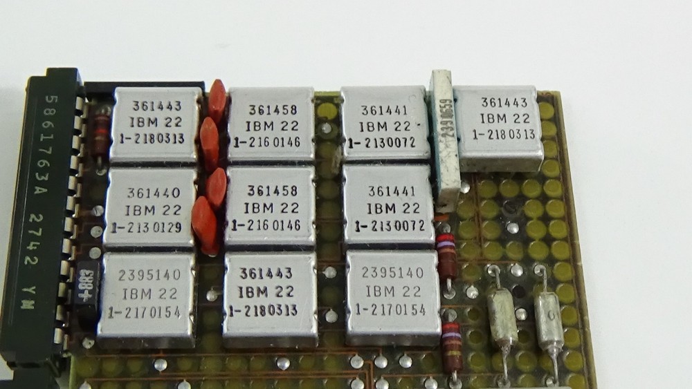 IBM 22 Chip Board & Adapter -Untested- #61