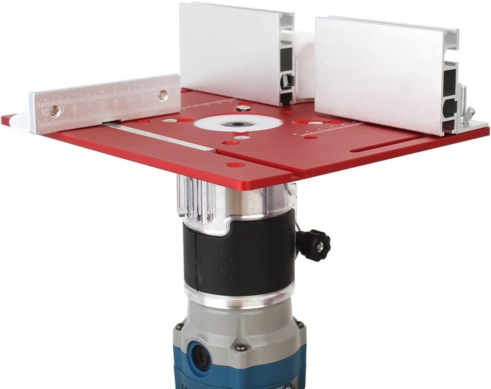 Router Table Insert Plate, Multifunctional Trimming Engraving Table, Aluminium I