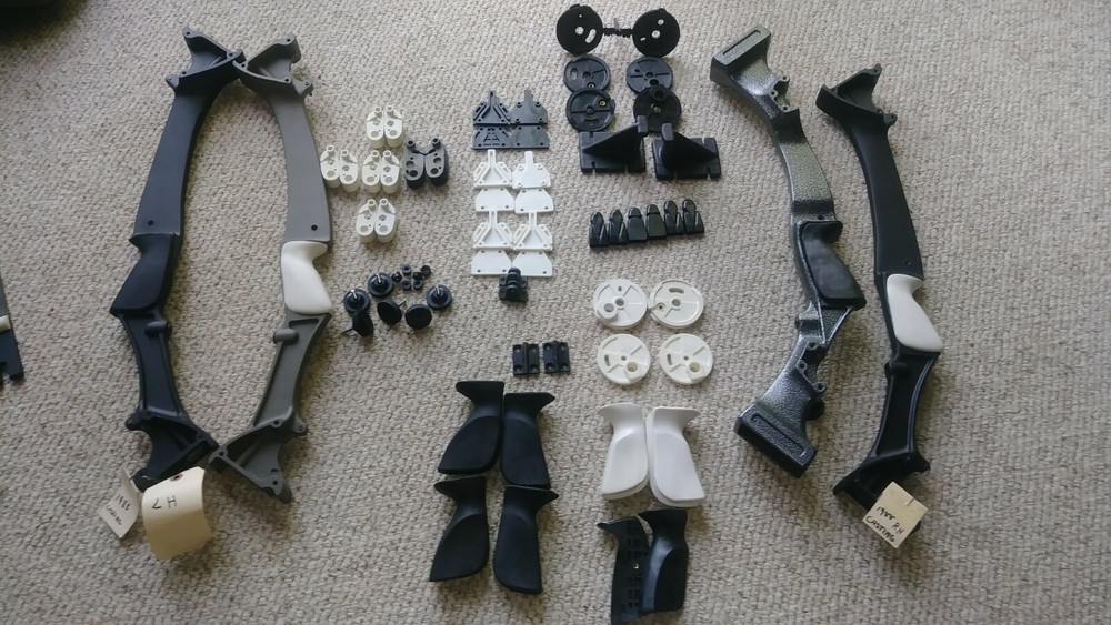 Oneida Eagle bow H-Riser nylon cams (pair) 2.00" over all length short draw.