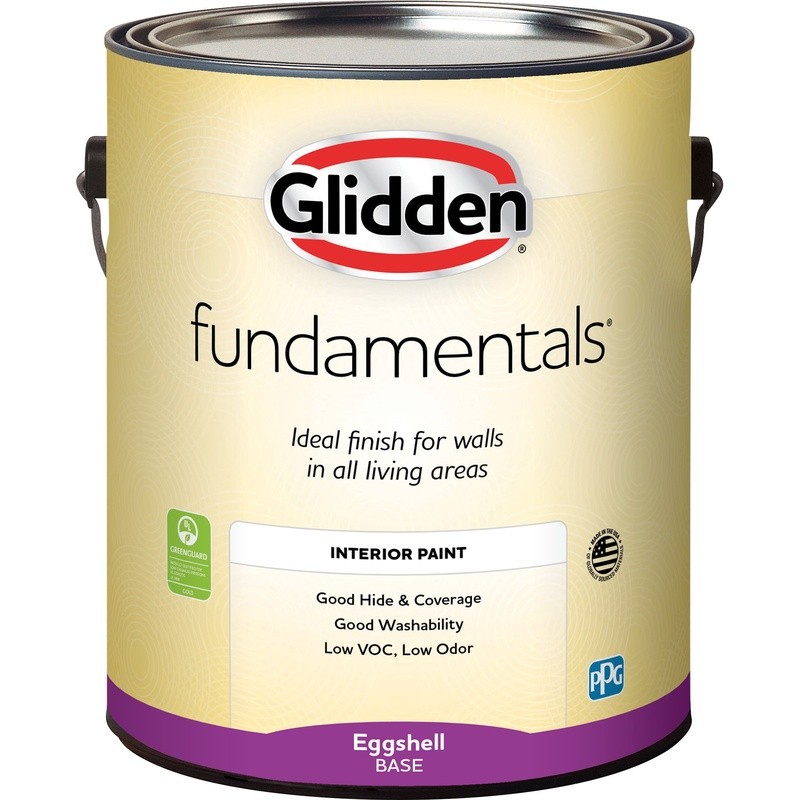 Low VOC Indoor Paint Multi-Surface Eggshell Finish Washable Fast Drying New