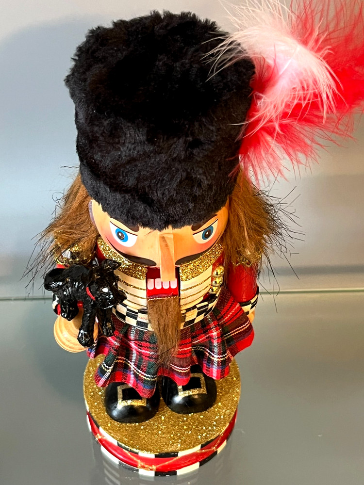 MacKenzie - Childs Tartastic Scottish Nutcracker