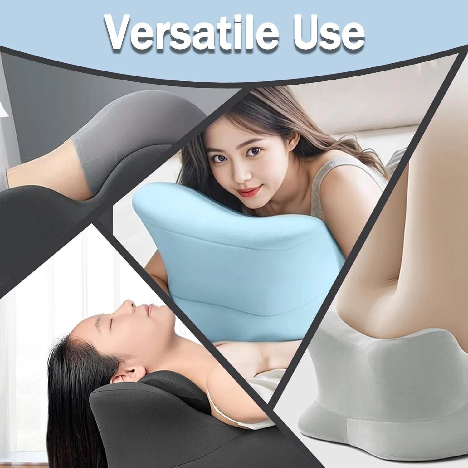 Sweet Spot Pillow Chiro Monk Pillows for Couples Ergonomic Memory Foam 27° Angle