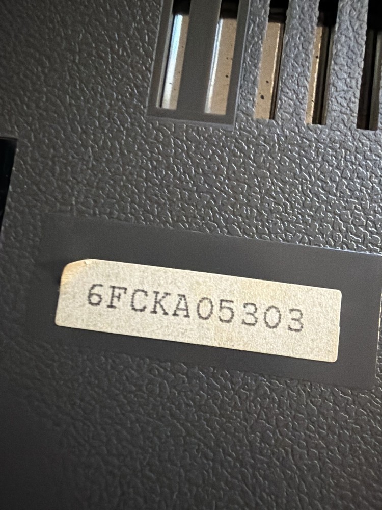 National FS-4700F MSX2 Japanese Word Processor Computer RAM64K VRAM128K