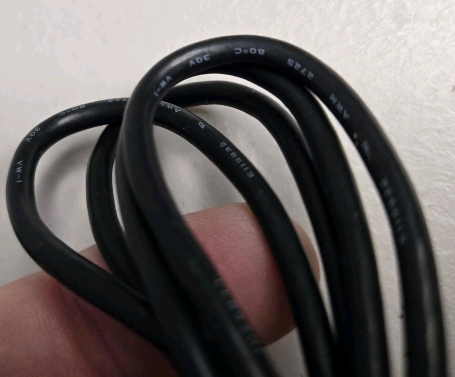 Copartner E119932 LL84201 Parallel Port Single Female End Black Computer Cable