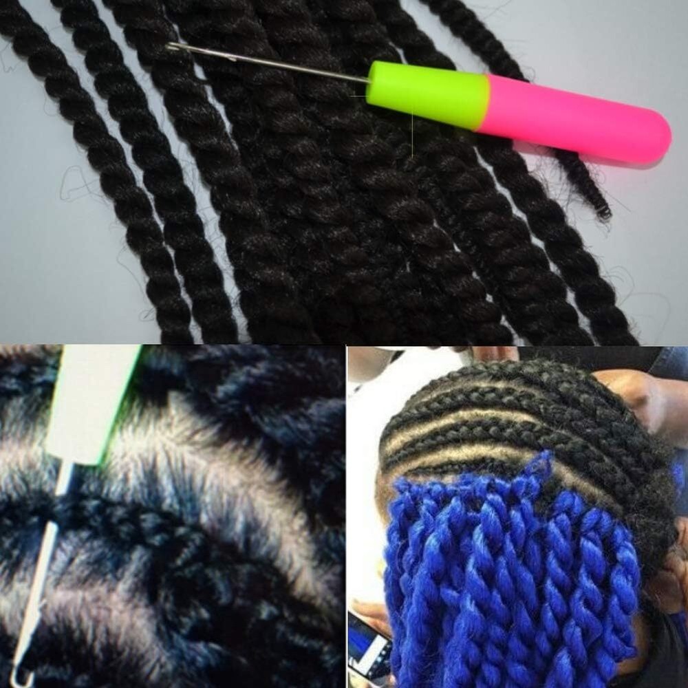 5Pcs Latch Hook Set Latch Hook Crochet Needle Crochet Hook Dreadlocks for Carpet