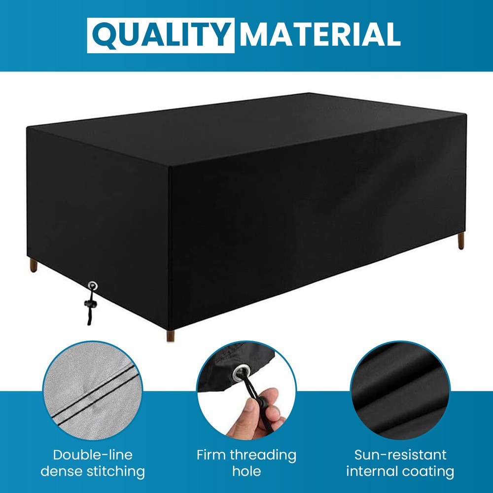 Waterproof Patio Chair Cover, Outdoor Furniture Cover for Lawn/Deck/Garden/Yard