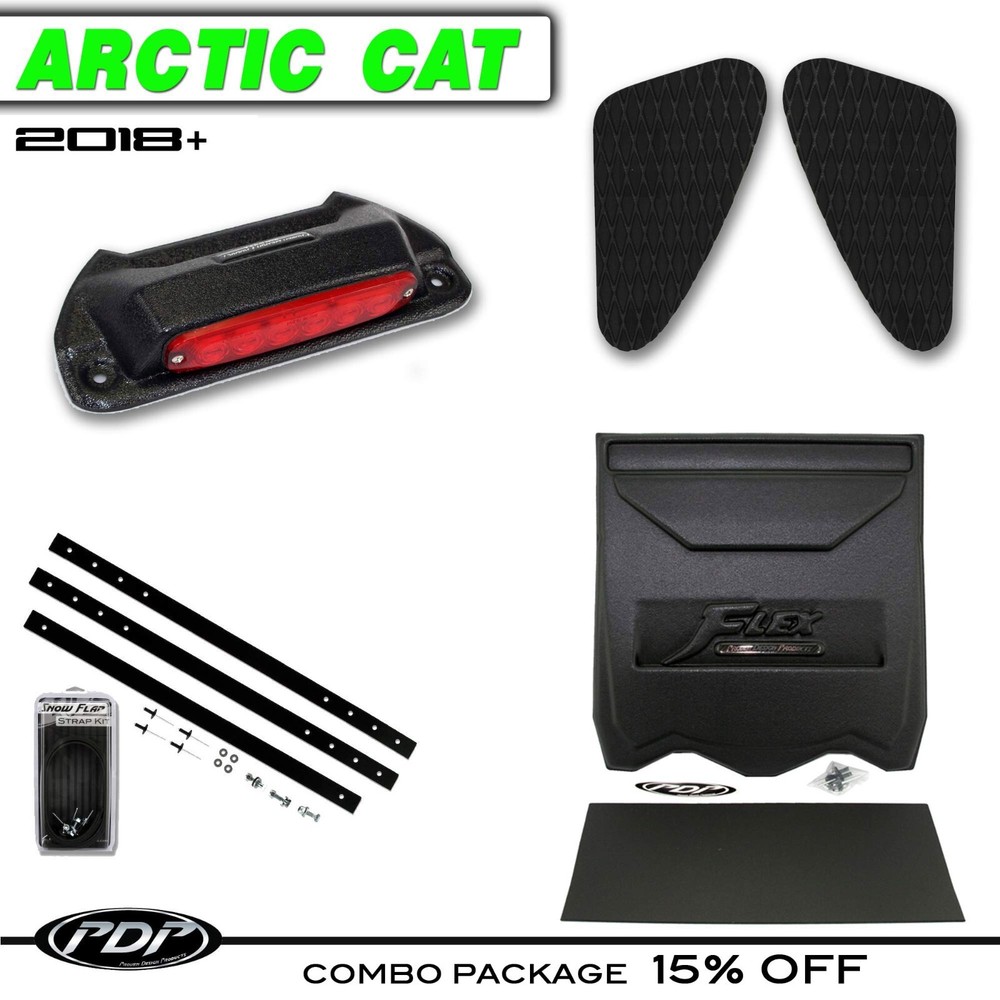 ARCTIC CAT ALPHA / X-FIRE / ZR 2018+ SNOWMOBILE PDP ACCESSORY COMBO KIT