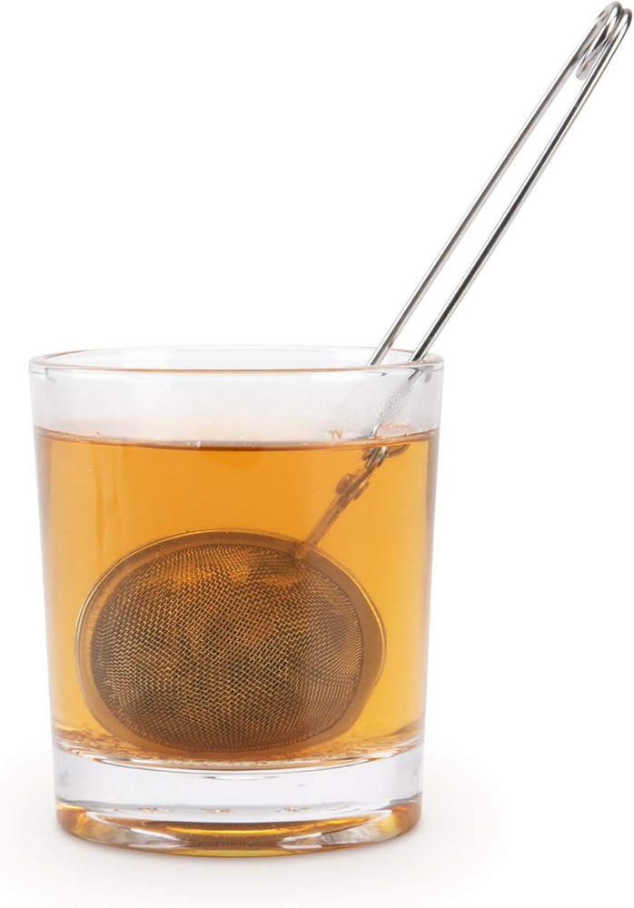Tea Strainers for Loose Tea, 4 Pack Tea Infuser with Handle Fine Mesh Tea Ball
