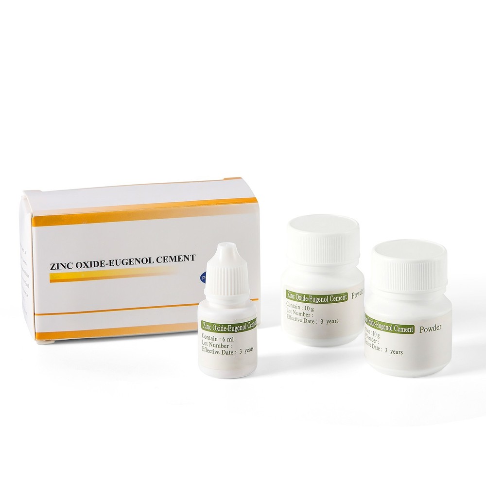 Dental Zinc Oxide Eugenol Cement Kit Button type chuck For Self-Curing Type III