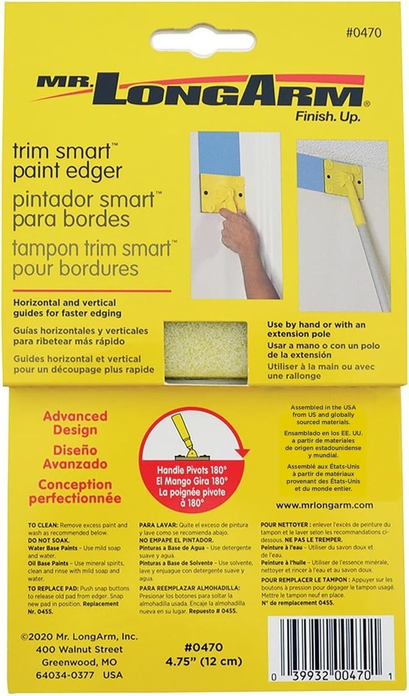 Swivel-Handled Paint Edger for Professional Results - Easy & Efficient