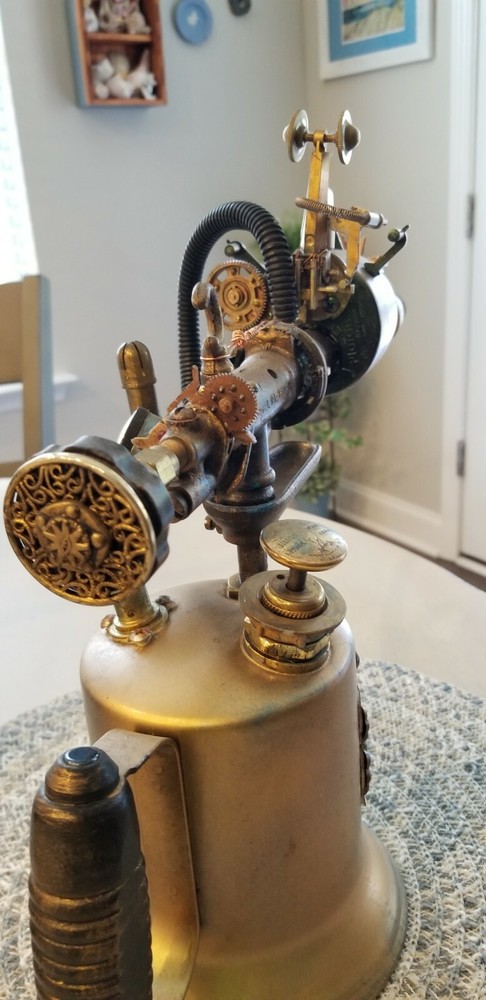 Steampunk 'Waverly Pulse Cannon' Dirigible Destroyer