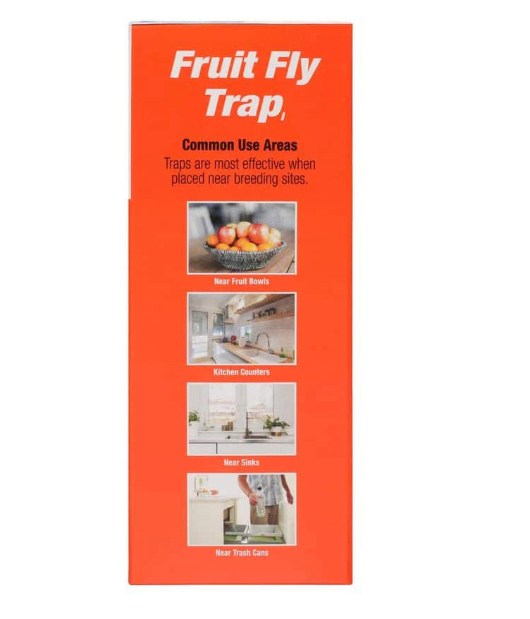 Indoor Fruit Fly Trap, (2-count) | Terro Traps In – Built With Window Sinks