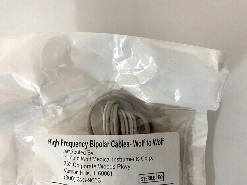 WOLF High Frequency Bipolar Cable 8108.011 OEM NEW
