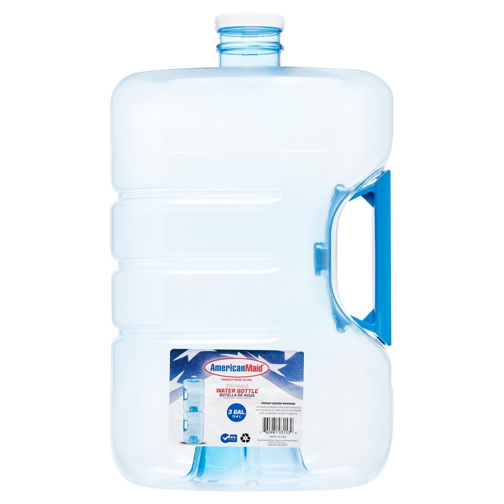 Stackable & Refillable Water Gallon 3gal)