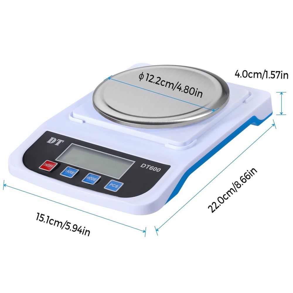 1000g 0.01g Analytical Balance Digital Lab Scale High Precision Electronic Scale