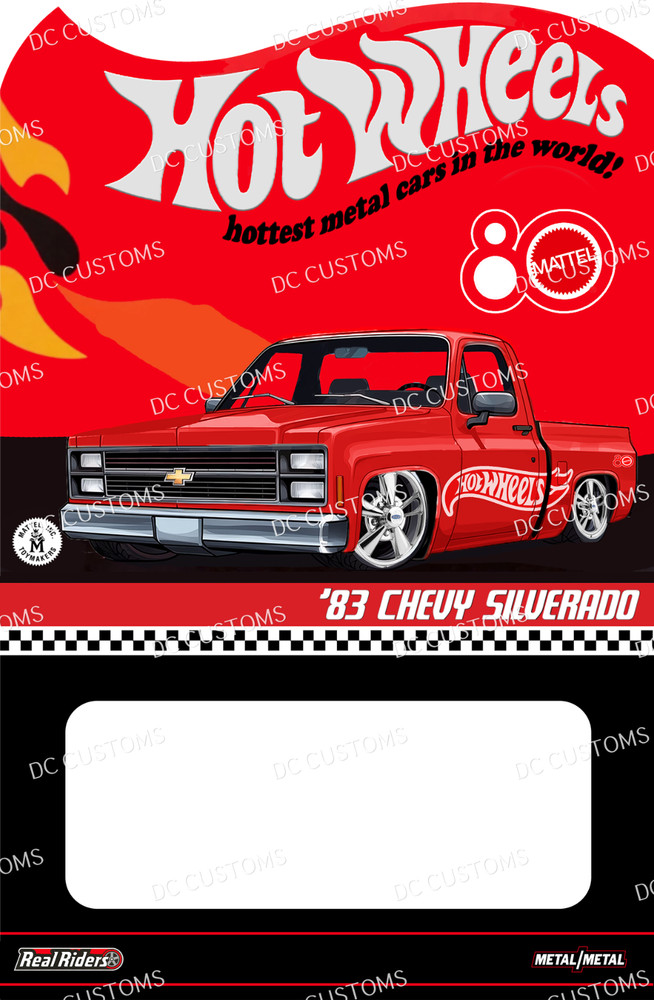 CUSTOM CARD FOR HW SILVERADO 80TH