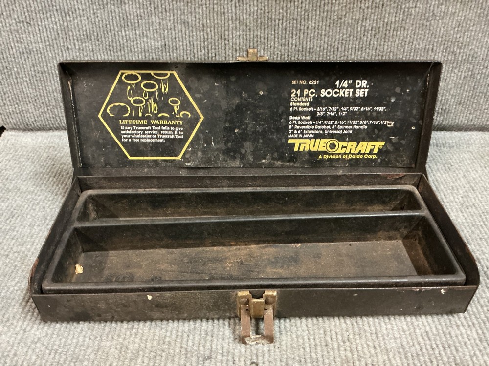 True Craft Socket Set Box (BOX ONLY)