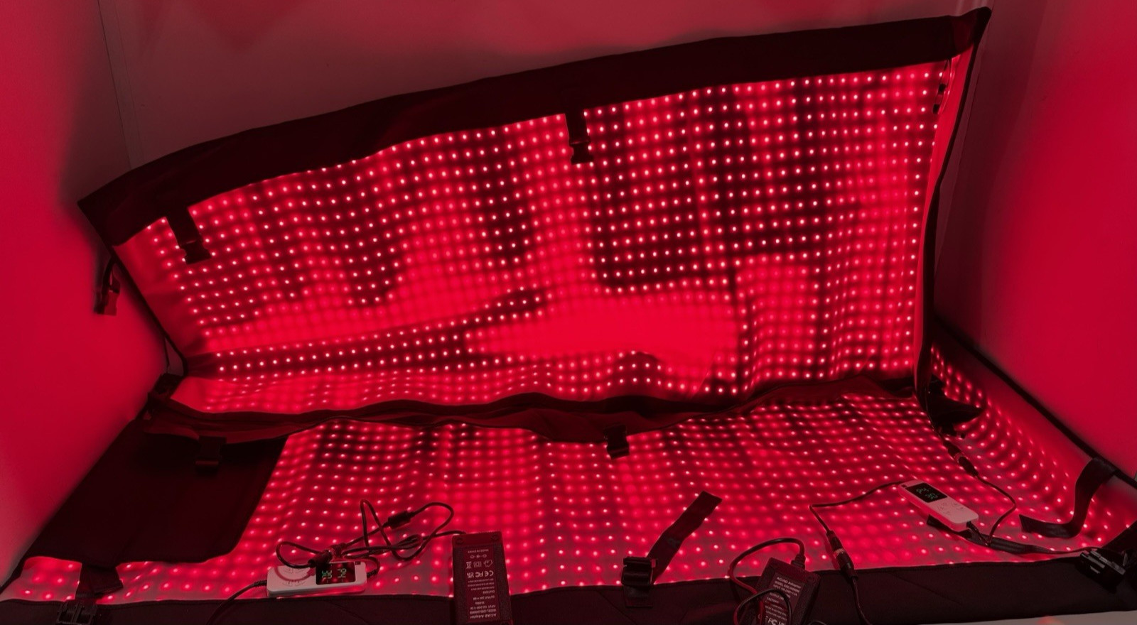 2025 Adracy 2570 LEDs TPU Red Light, Full Body Therapy Mat 73" x 33"