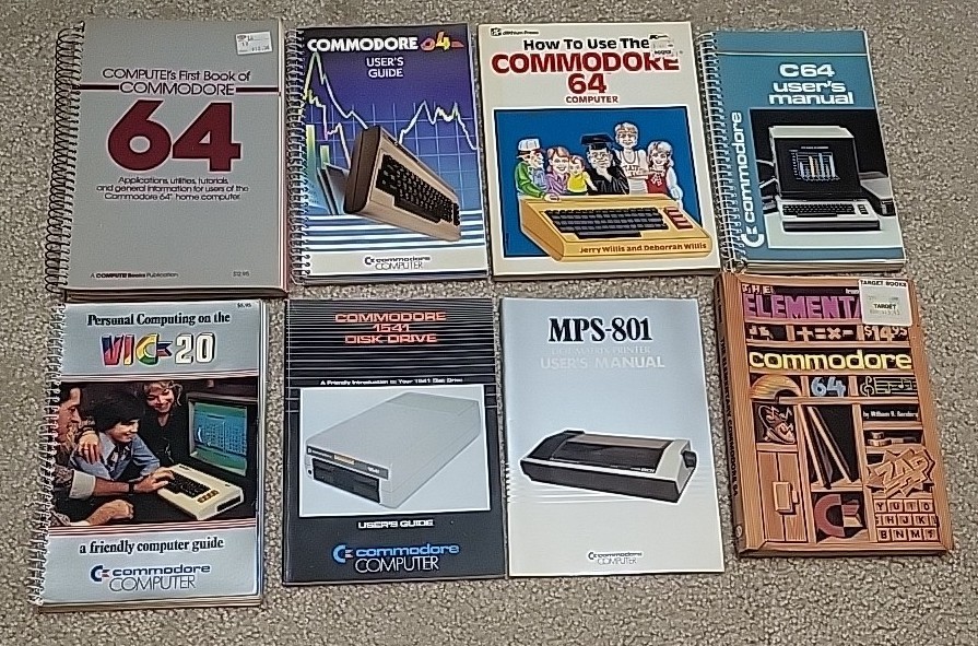 Commodore 64 - Collection of Programming books & Programs
