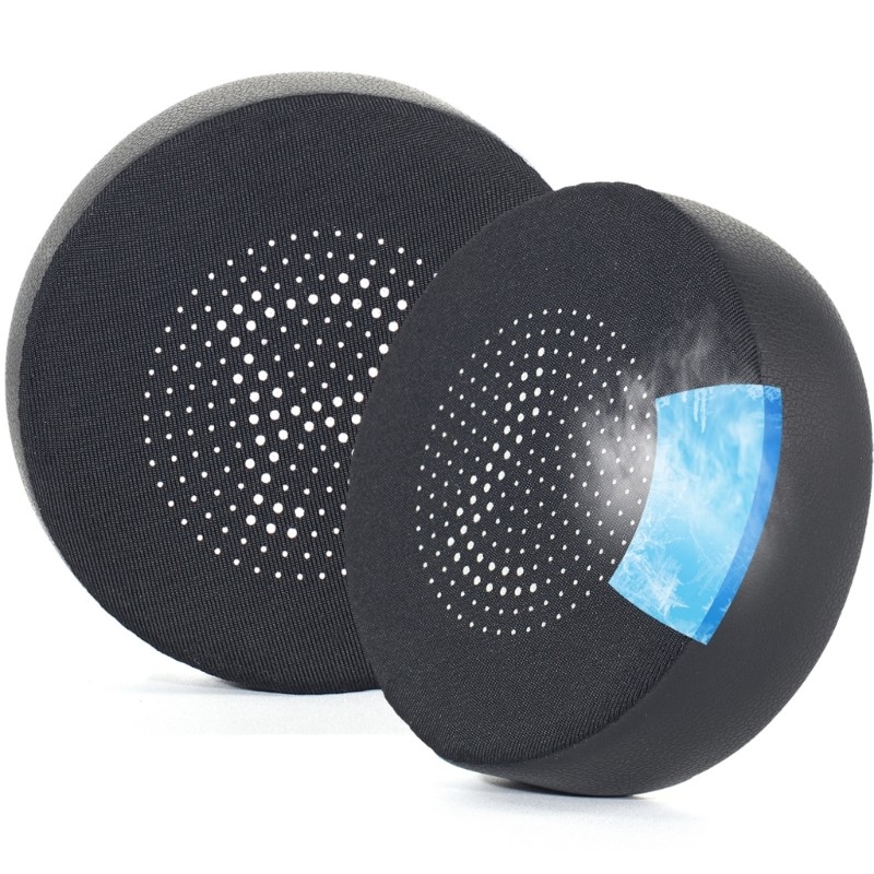 Cooling Ear Cushions Breathable Feature Soft Sponge Pad for Evolve 75 75+