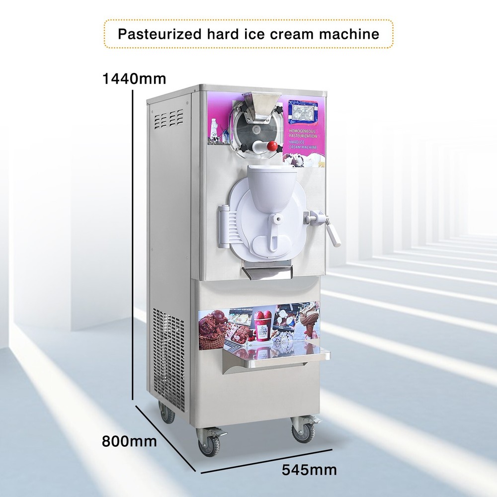 Kolice Commercial Gelato Hard Ice Cream Machine with Sterilization Function