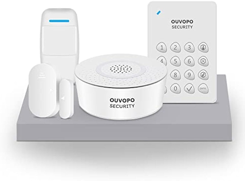 AGSHome Security System wifi Wireless Alarm Motion Detector door Sensor Keypad