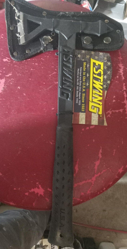 Estwing EBTA Black Eagle Tomahawk Axe w/Sheath 16 Black - US Made