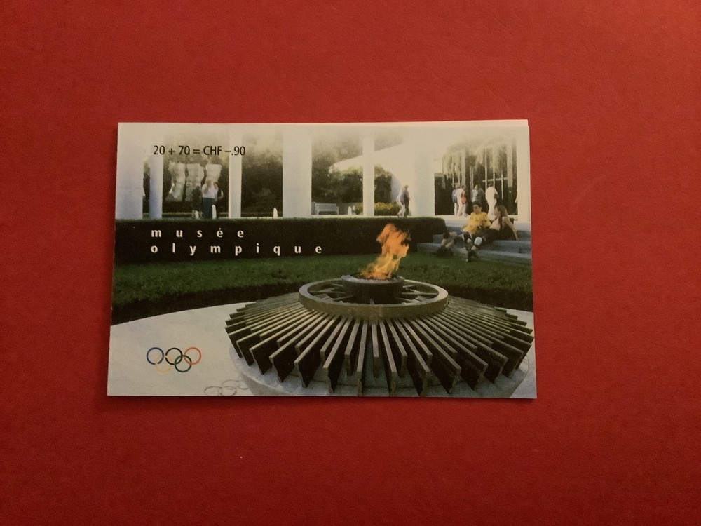 Switzerland Olympic Stamps Sheet R50606