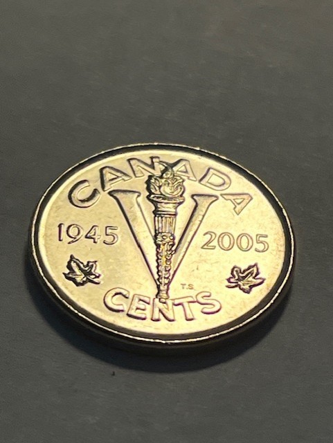 2005 Canada Five Cents/Victory/PL/BU #11931