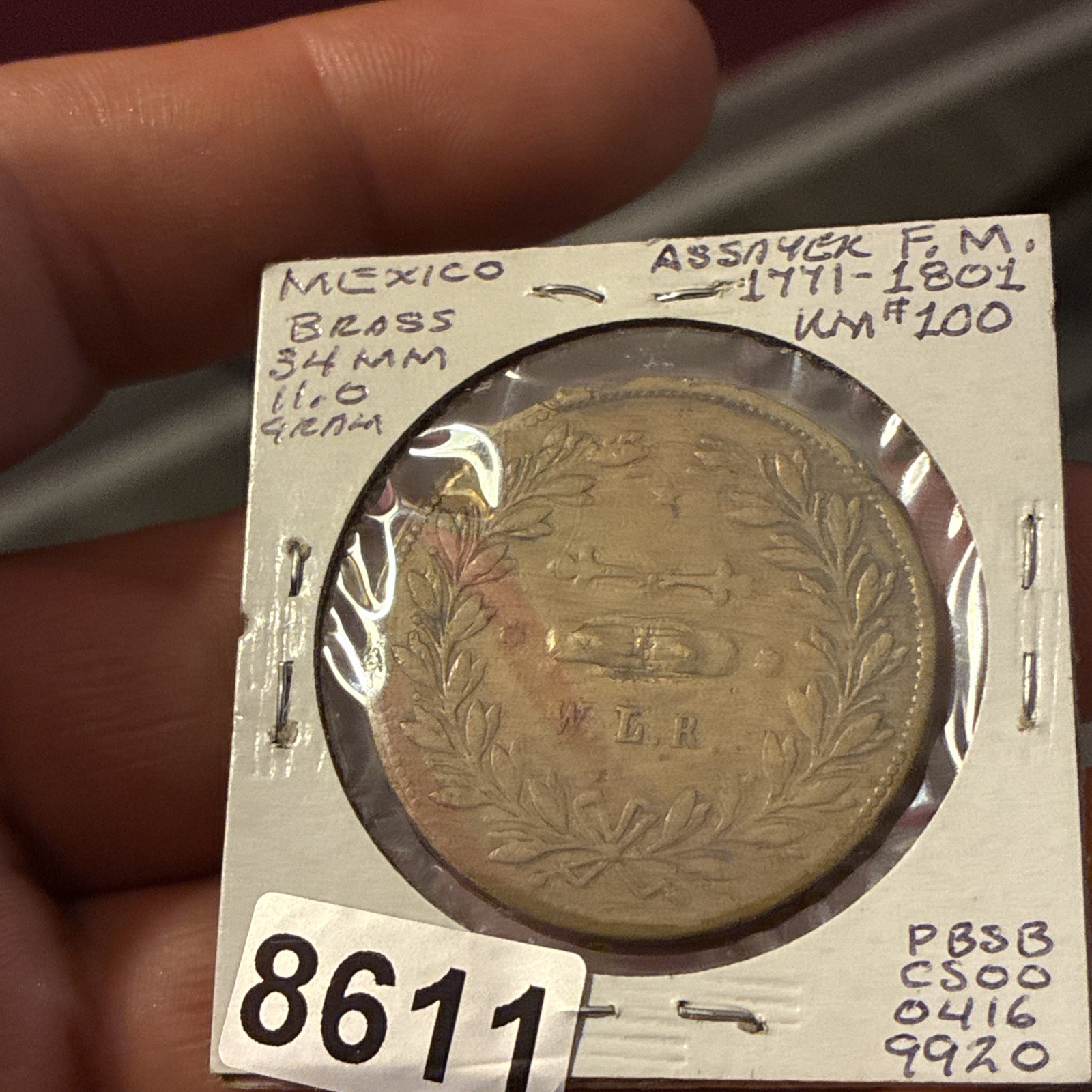 mexico military button