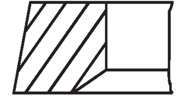 For Mahle 021 58 V1 Piston Ring Kit